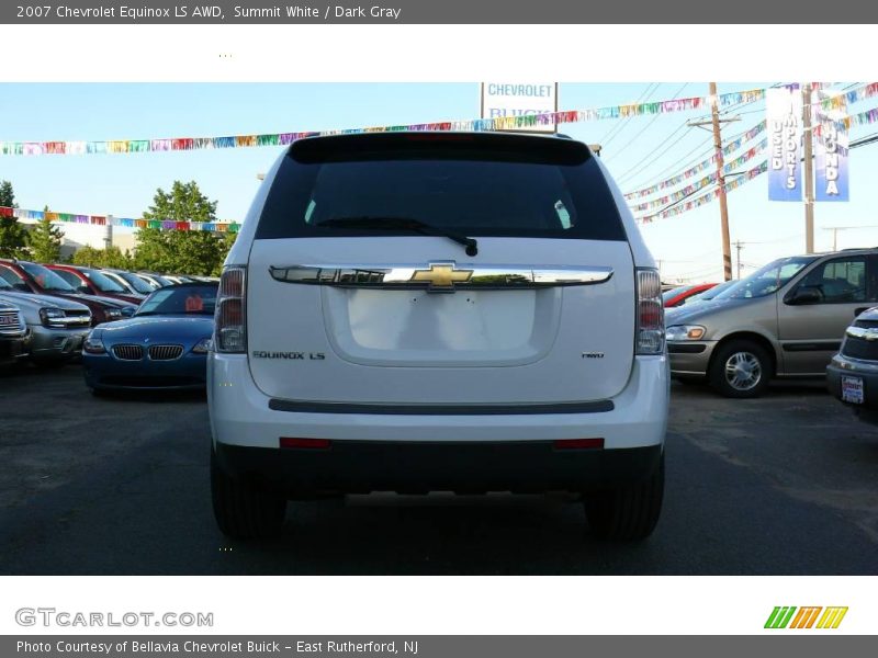 Summit White / Dark Gray 2007 Chevrolet Equinox LS AWD
