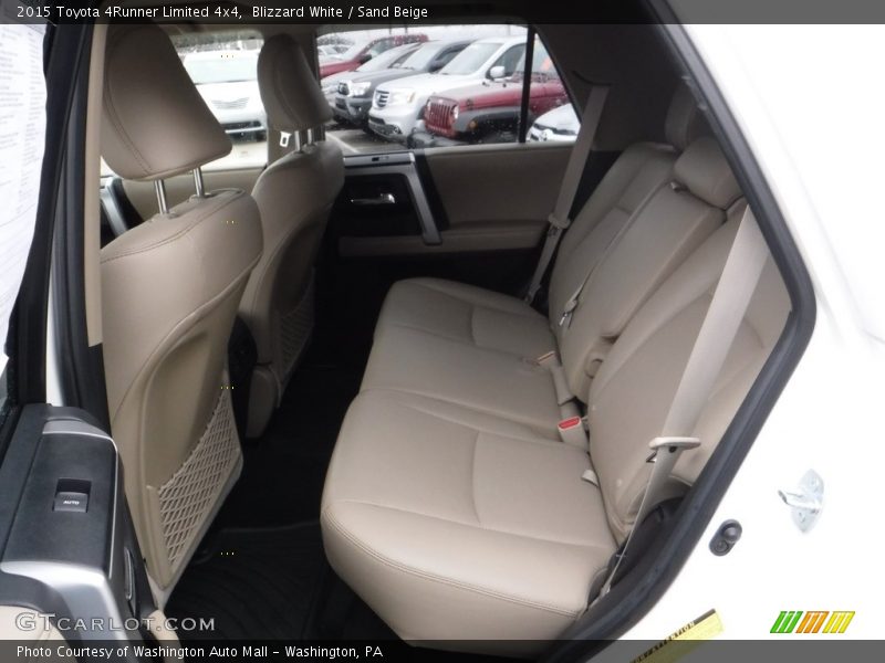 Blizzard White / Sand Beige 2015 Toyota 4Runner Limited 4x4