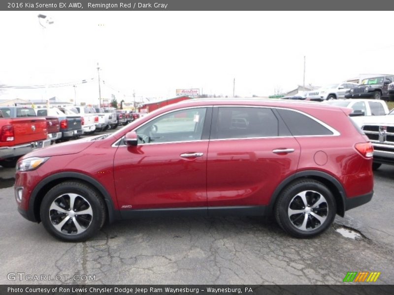  2016 Sorento EX AWD Remington Red
