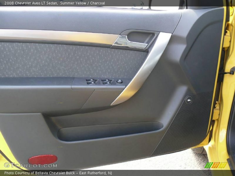 Summer Yellow / Charcoal 2008 Chevrolet Aveo LT Sedan