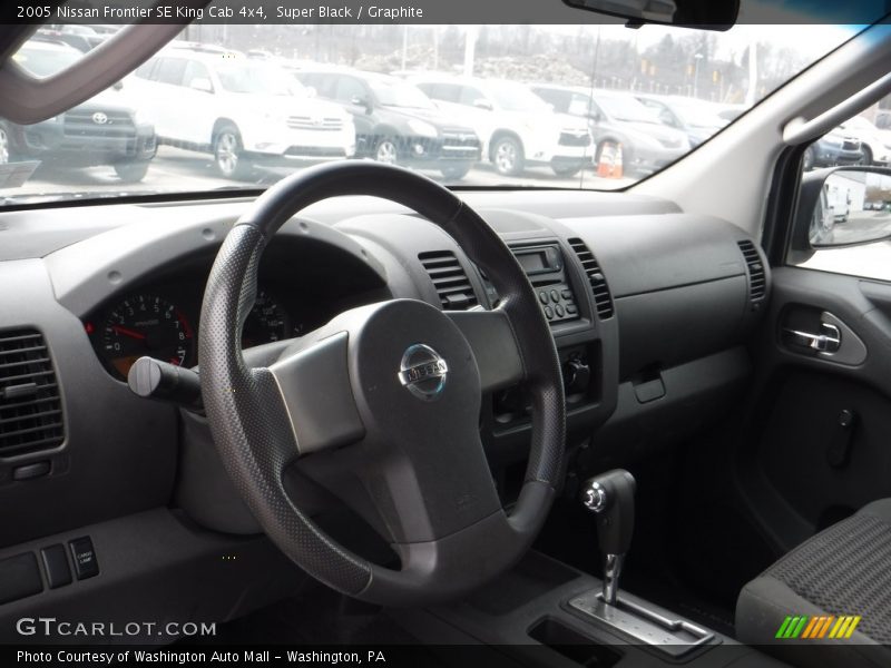 Super Black / Graphite 2005 Nissan Frontier SE King Cab 4x4