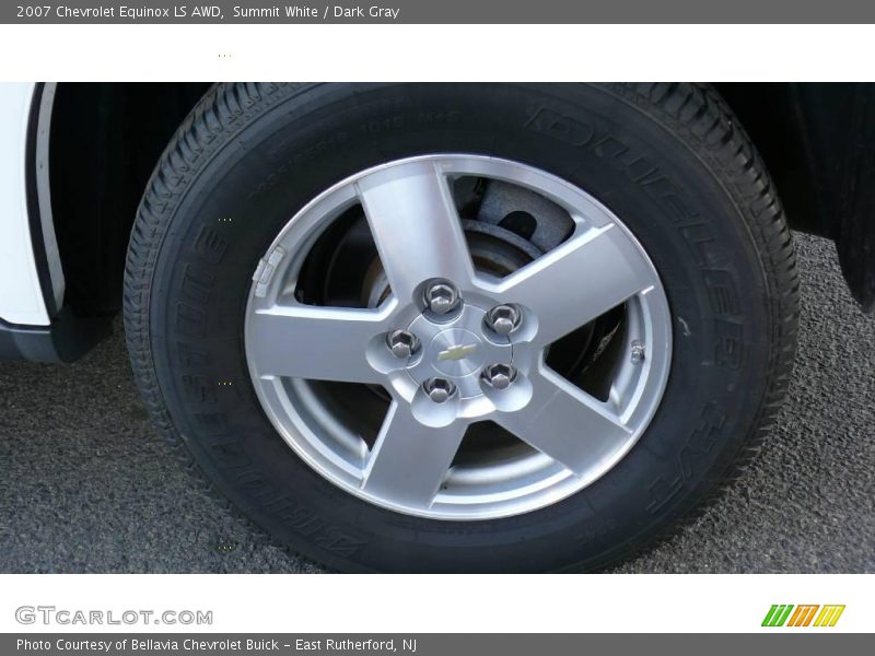 Summit White / Dark Gray 2007 Chevrolet Equinox LS AWD