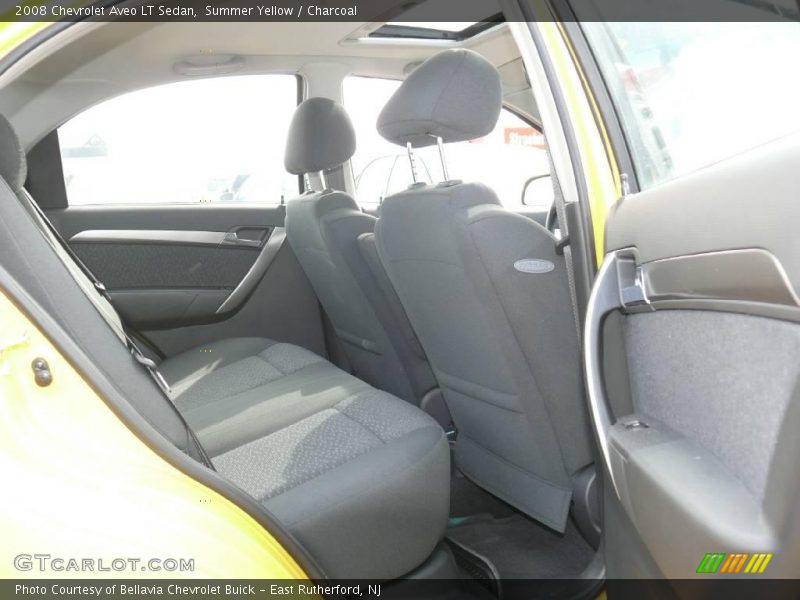 Summer Yellow / Charcoal 2008 Chevrolet Aveo LT Sedan