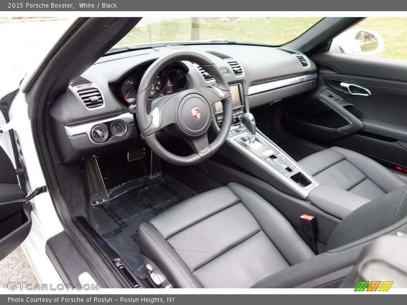 White / Black 2015 Porsche Boxster