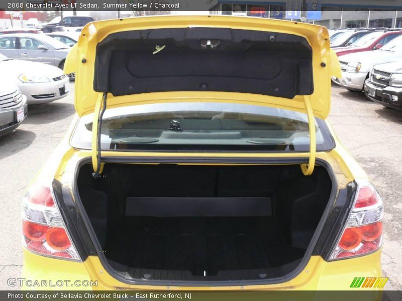 Summer Yellow / Charcoal 2008 Chevrolet Aveo LT Sedan