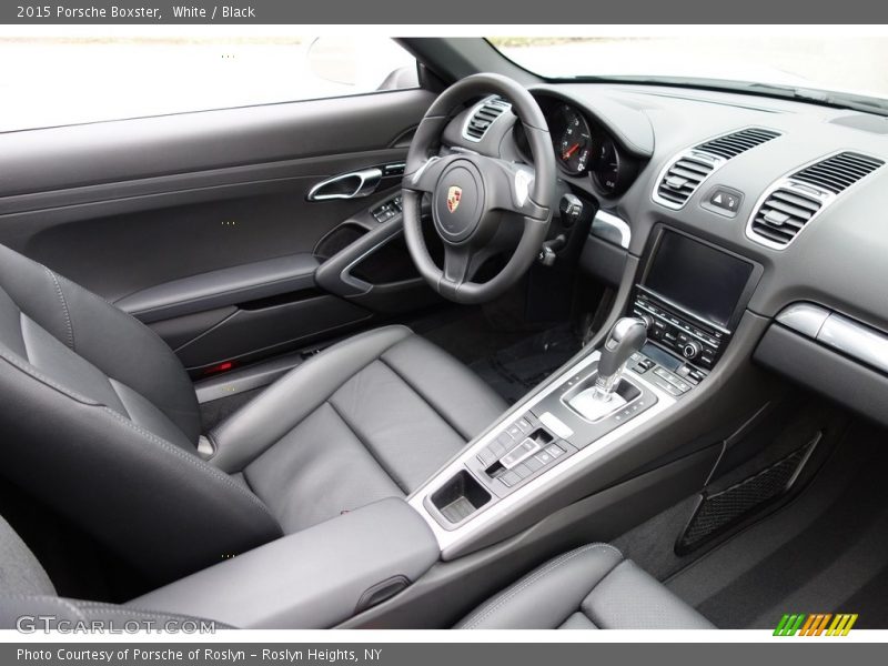 White / Black 2015 Porsche Boxster