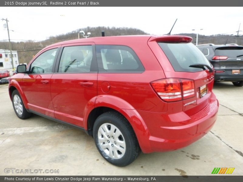Redline 2 Coat Pearl / Black 2015 Dodge Journey SE