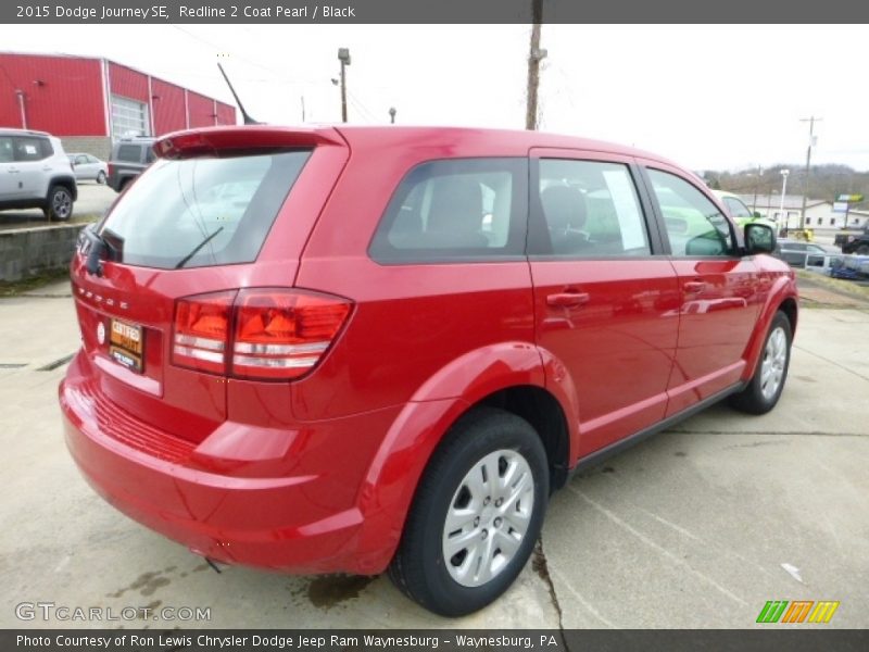 Redline 2 Coat Pearl / Black 2015 Dodge Journey SE