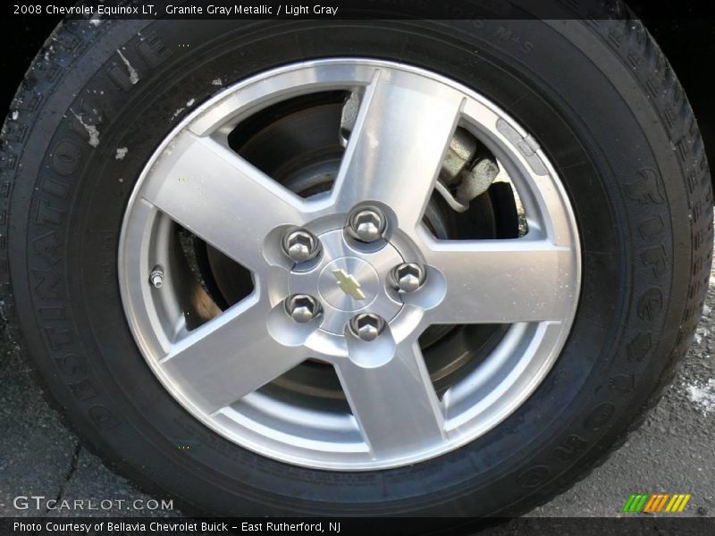Granite Gray Metallic / Light Gray 2008 Chevrolet Equinox LT