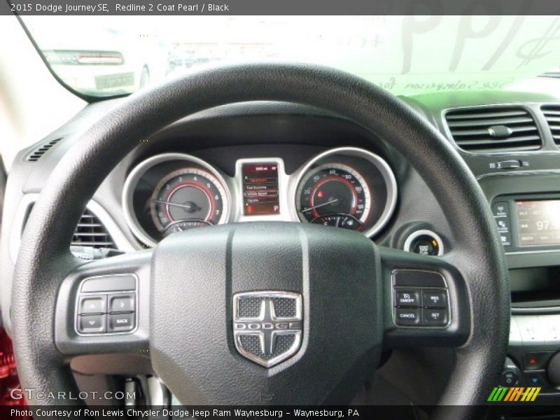 Redline 2 Coat Pearl / Black 2015 Dodge Journey SE