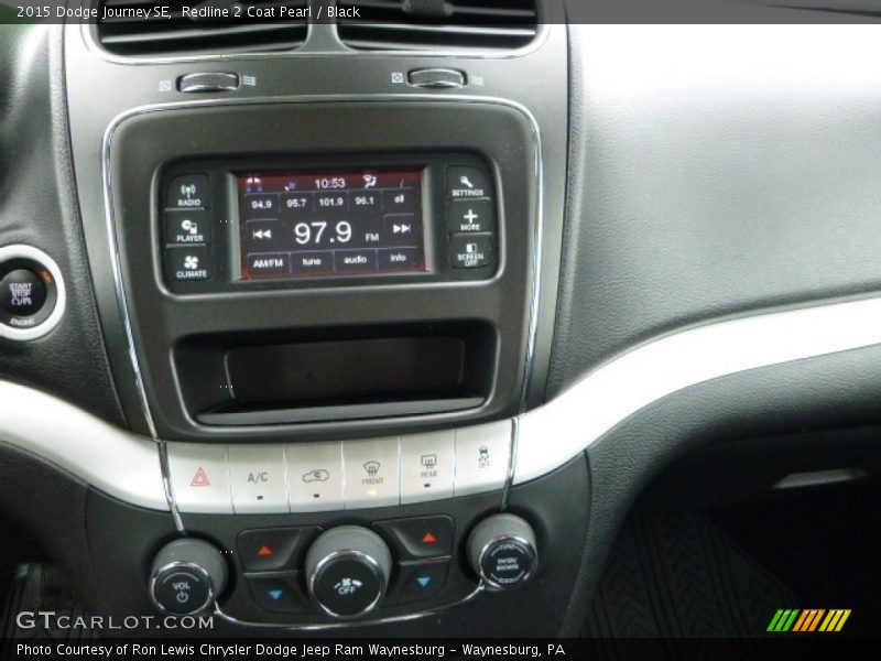 Redline 2 Coat Pearl / Black 2015 Dodge Journey SE