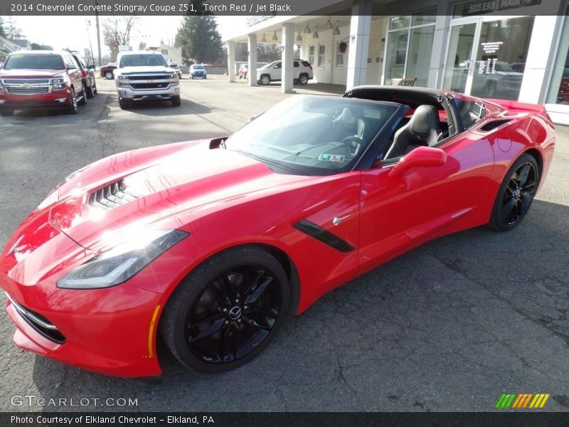 Torch Red / Jet Black 2014 Chevrolet Corvette Stingray Coupe Z51
