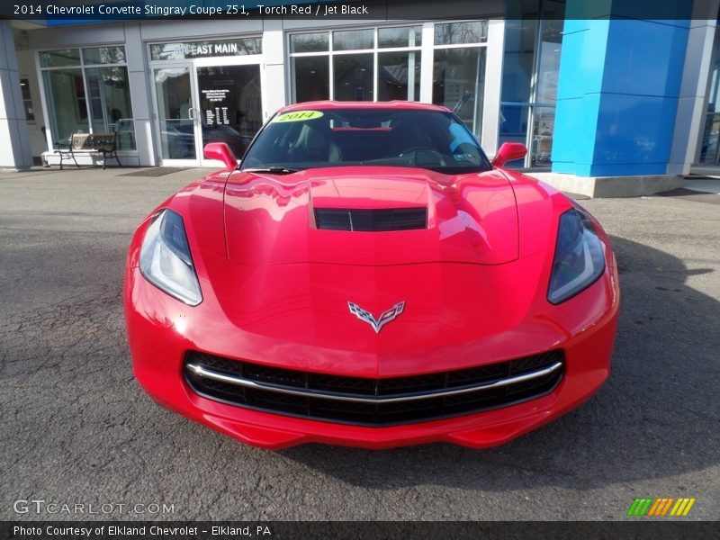Torch Red / Jet Black 2014 Chevrolet Corvette Stingray Coupe Z51