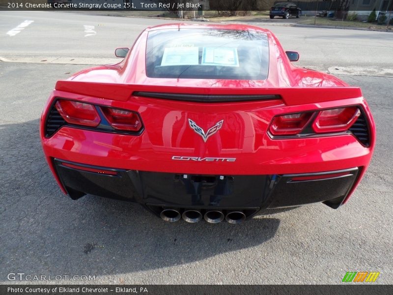 Torch Red / Jet Black 2014 Chevrolet Corvette Stingray Coupe Z51