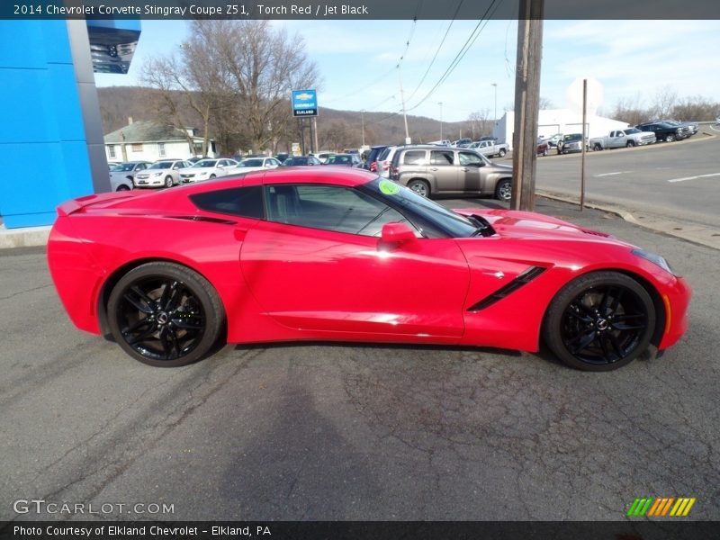  2014 Corvette Stingray Coupe Z51 Torch Red