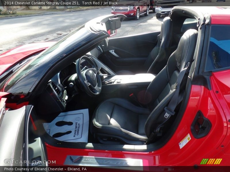 Torch Red / Jet Black 2014 Chevrolet Corvette Stingray Coupe Z51
