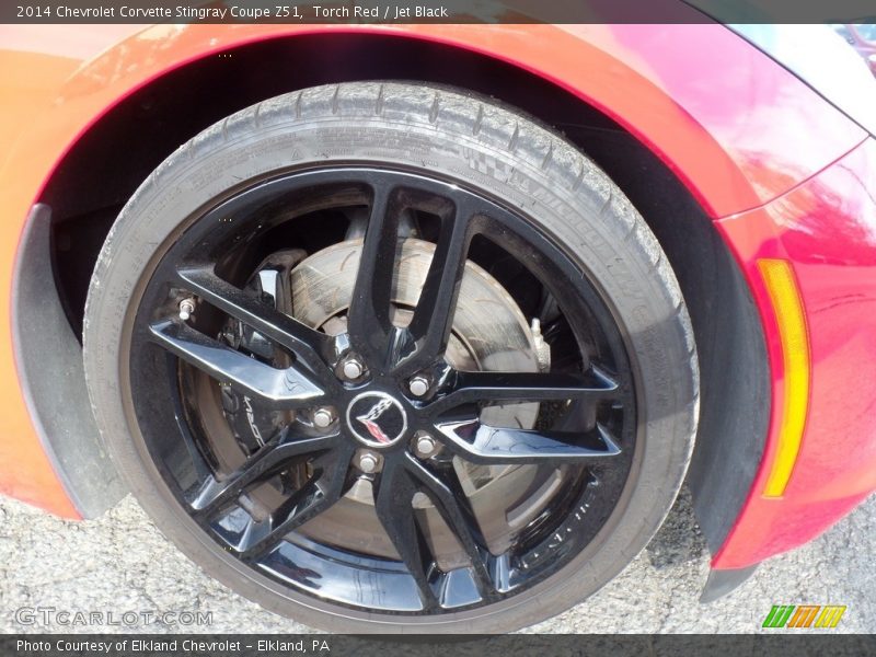 Torch Red / Jet Black 2014 Chevrolet Corvette Stingray Coupe Z51