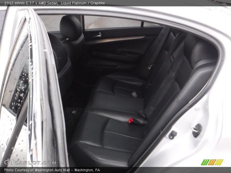 Liquid Platinum / Graphite 2012 Infiniti G 37 x AWD Sedan