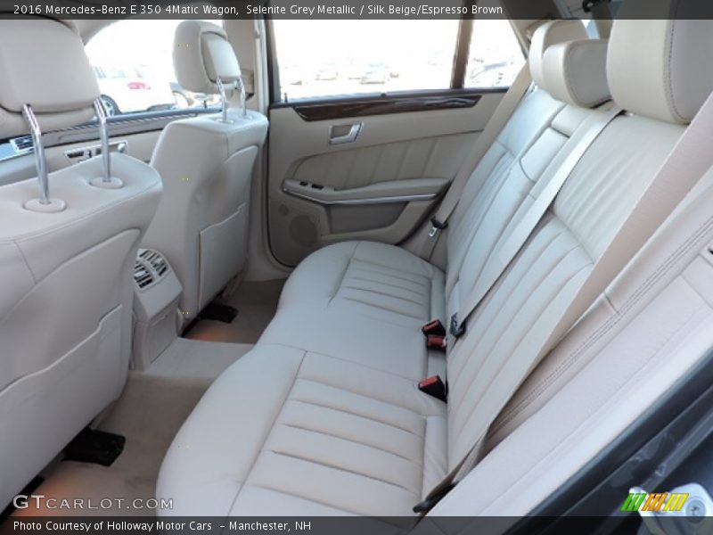 Selenite Grey Metallic / Silk Beige/Espresso Brown 2016 Mercedes-Benz E 350 4Matic Wagon