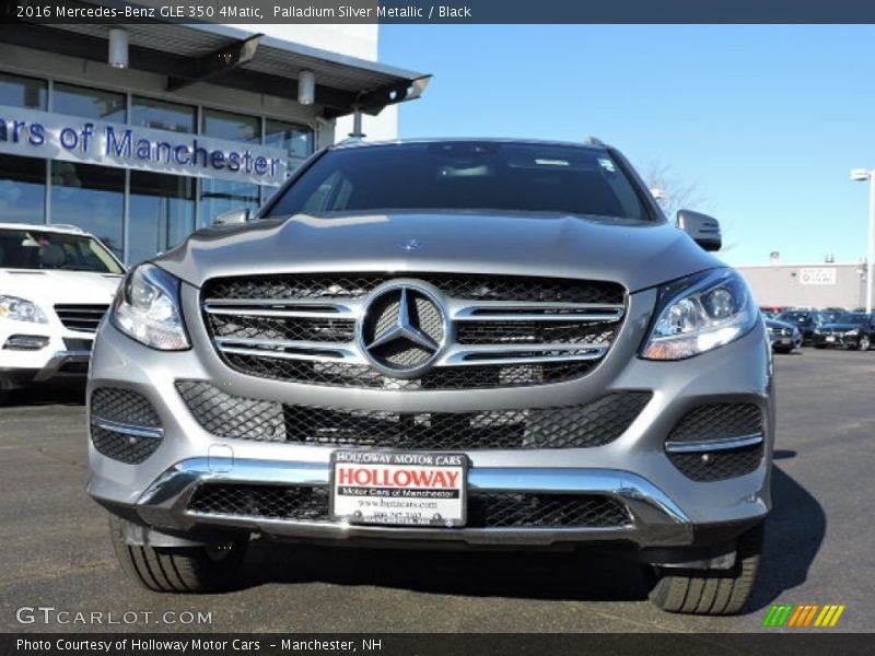 Palladium Silver Metallic / Black 2016 Mercedes-Benz GLE 350 4Matic
