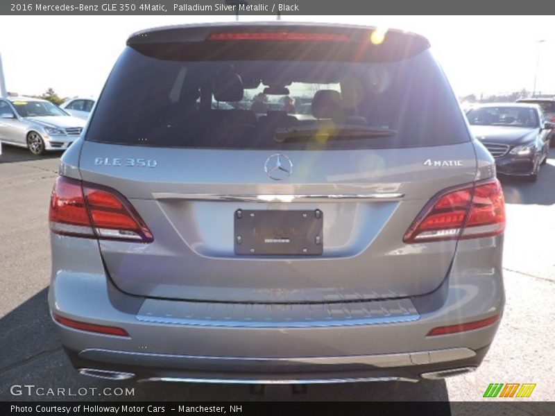 Palladium Silver Metallic / Black 2016 Mercedes-Benz GLE 350 4Matic