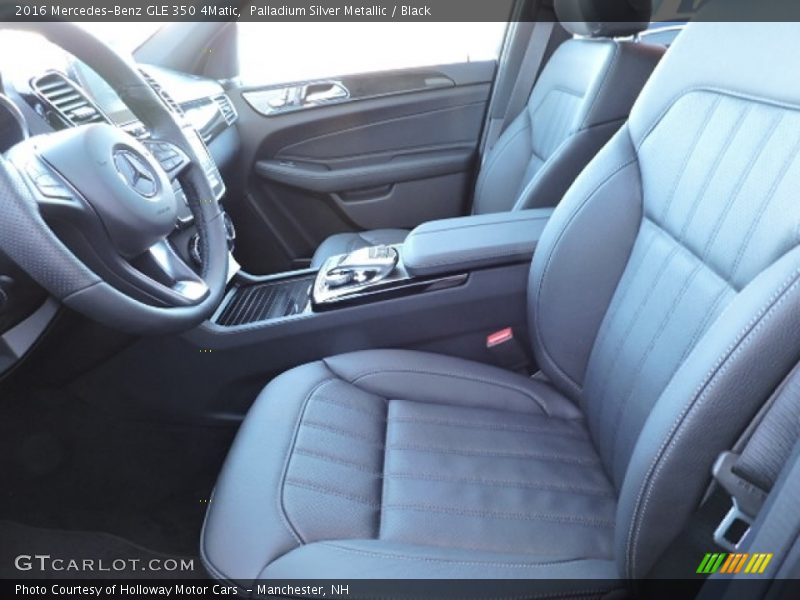 Palladium Silver Metallic / Black 2016 Mercedes-Benz GLE 350 4Matic