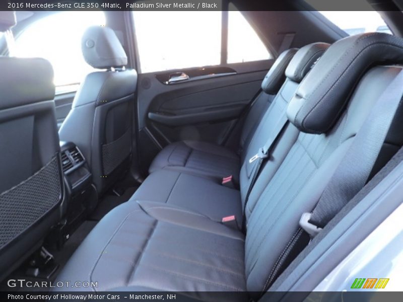 Palladium Silver Metallic / Black 2016 Mercedes-Benz GLE 350 4Matic