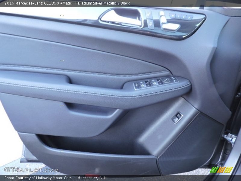 Palladium Silver Metallic / Black 2016 Mercedes-Benz GLE 350 4Matic