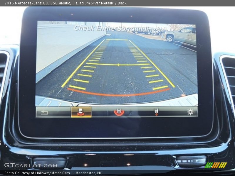 Palladium Silver Metallic / Black 2016 Mercedes-Benz GLE 350 4Matic