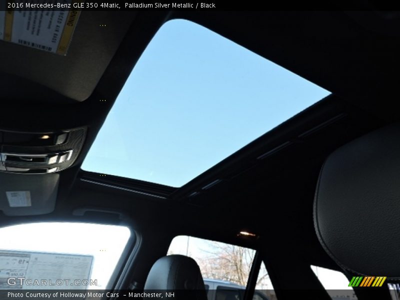 Palladium Silver Metallic / Black 2016 Mercedes-Benz GLE 350 4Matic