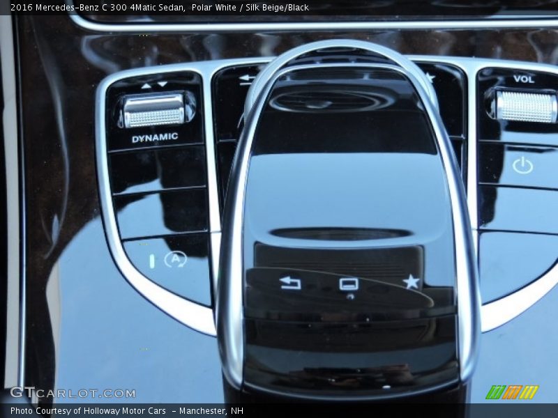 Polar White / Silk Beige/Black 2016 Mercedes-Benz C 300 4Matic Sedan