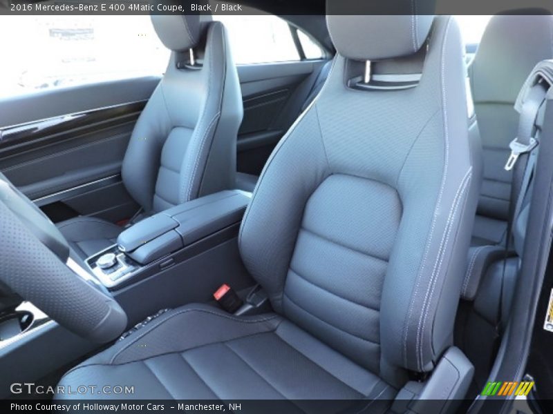 Front Seat of 2016 E 400 4Matic Coupe