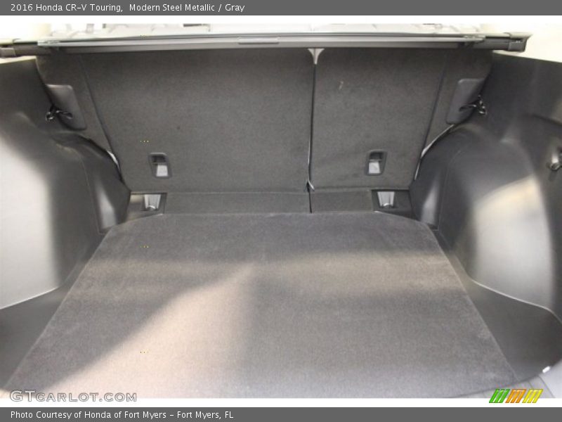 Modern Steel Metallic / Gray 2016 Honda CR-V Touring