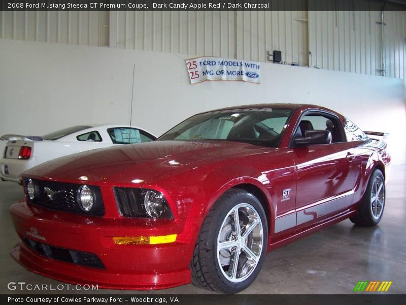 Dark Candy Apple Red / Dark Charcoal 2008 Ford Mustang Steeda GT Premium Coupe