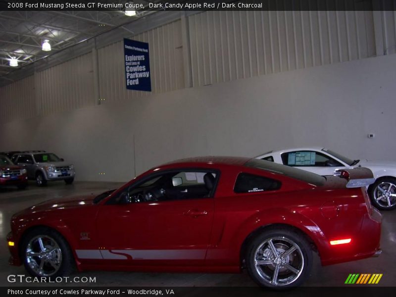 Dark Candy Apple Red / Dark Charcoal 2008 Ford Mustang Steeda GT Premium Coupe