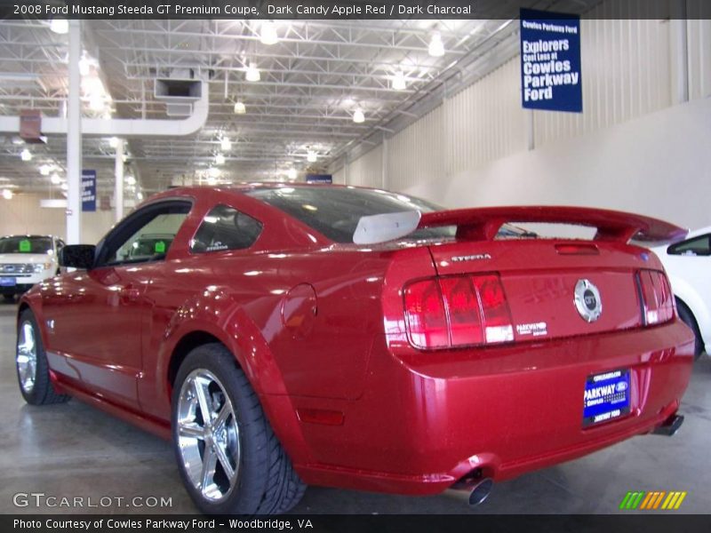 Dark Candy Apple Red / Dark Charcoal 2008 Ford Mustang Steeda GT Premium Coupe