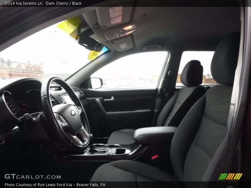 Dark Cherry / Black 2014 Kia Sorento LX