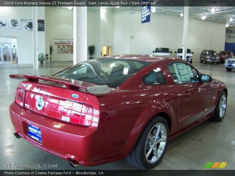 Dark Candy Apple Red / Dark Charcoal 2008 Ford Mustang Steeda GT Premium Coupe