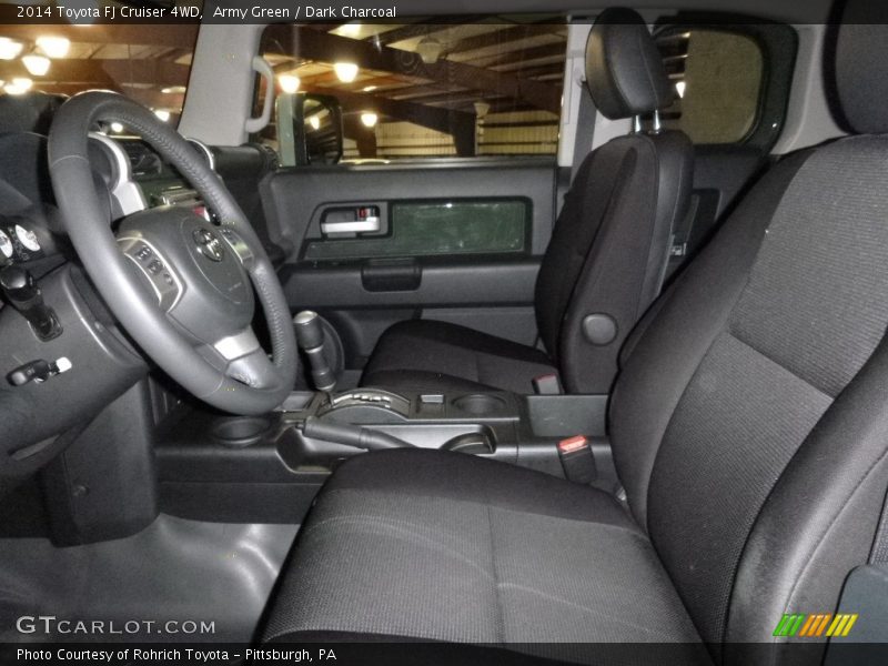 Army Green / Dark Charcoal 2014 Toyota FJ Cruiser 4WD