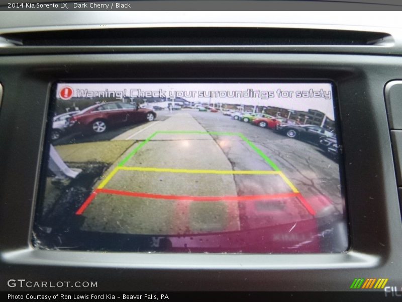 Dark Cherry / Black 2014 Kia Sorento LX