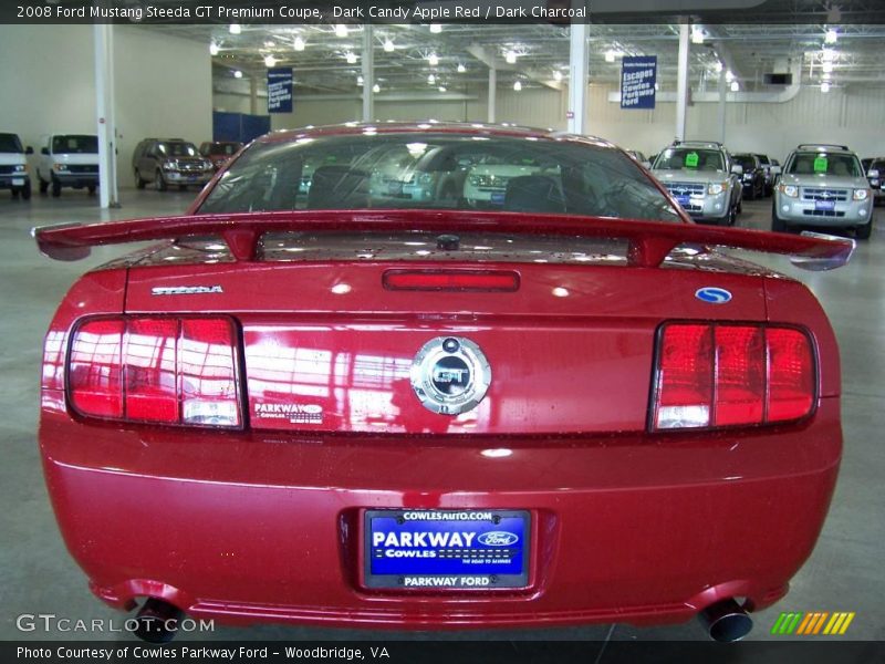 Dark Candy Apple Red / Dark Charcoal 2008 Ford Mustang Steeda GT Premium Coupe