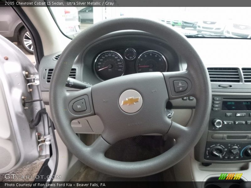 Ultra Silver Metallic / Gray 2005 Chevrolet Cobalt LS Sedan