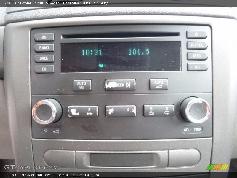 Ultra Silver Metallic / Gray 2005 Chevrolet Cobalt LS Sedan