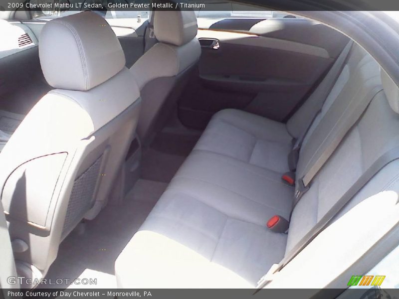 Golden Pewter Metallic / Titanium 2009 Chevrolet Malibu LT Sedan