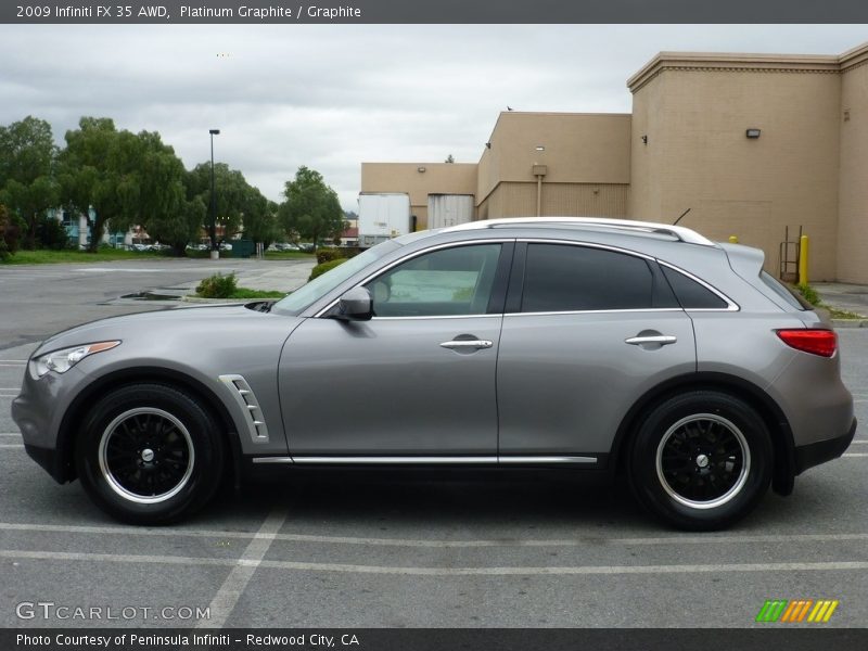 Platinum Graphite / Graphite 2009 Infiniti FX 35 AWD