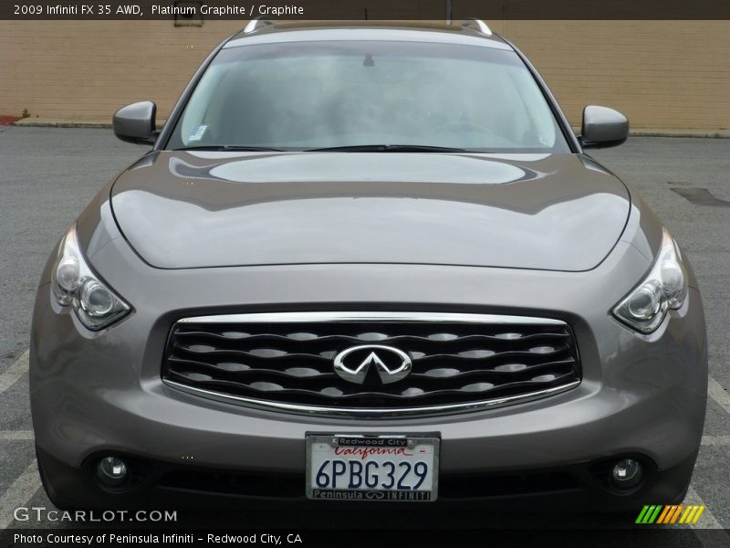 Platinum Graphite / Graphite 2009 Infiniti FX 35 AWD