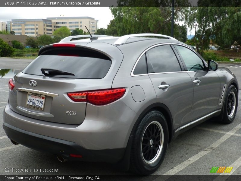 Platinum Graphite / Graphite 2009 Infiniti FX 35 AWD