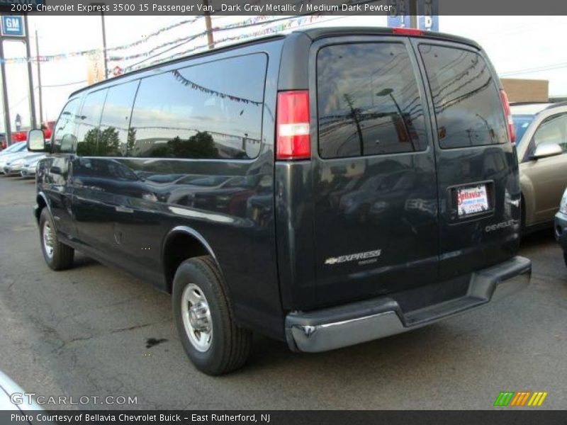 Dark Gray Metallic / Medium Dark Pewter 2005 Chevrolet Express 3500 15 Passenger Van