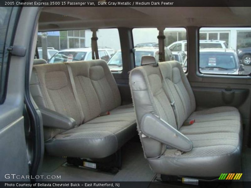Dark Gray Metallic / Medium Dark Pewter 2005 Chevrolet Express 3500 15 Passenger Van