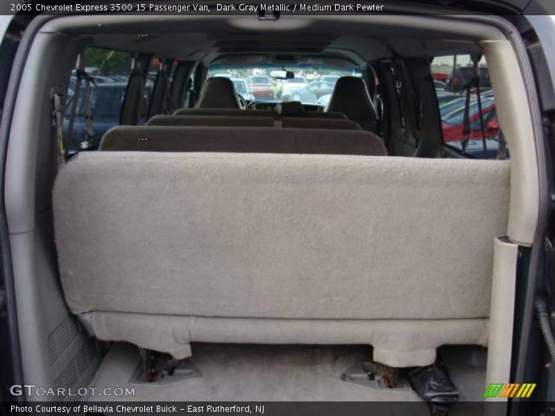 Dark Gray Metallic / Medium Dark Pewter 2005 Chevrolet Express 3500 15 Passenger Van